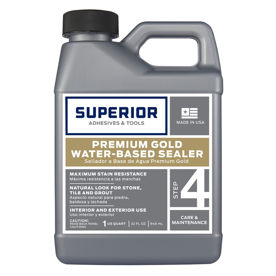 Superior Premium Gold Stone Sealer Quart