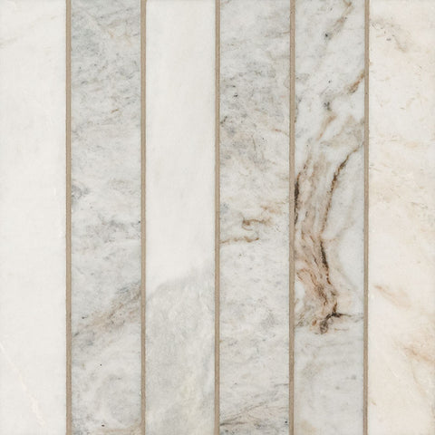 ARABESCATO VENATO WHITE STACK HONED 2X12