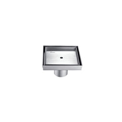 Tile Top Linear Shower Square Drain - 5 in.