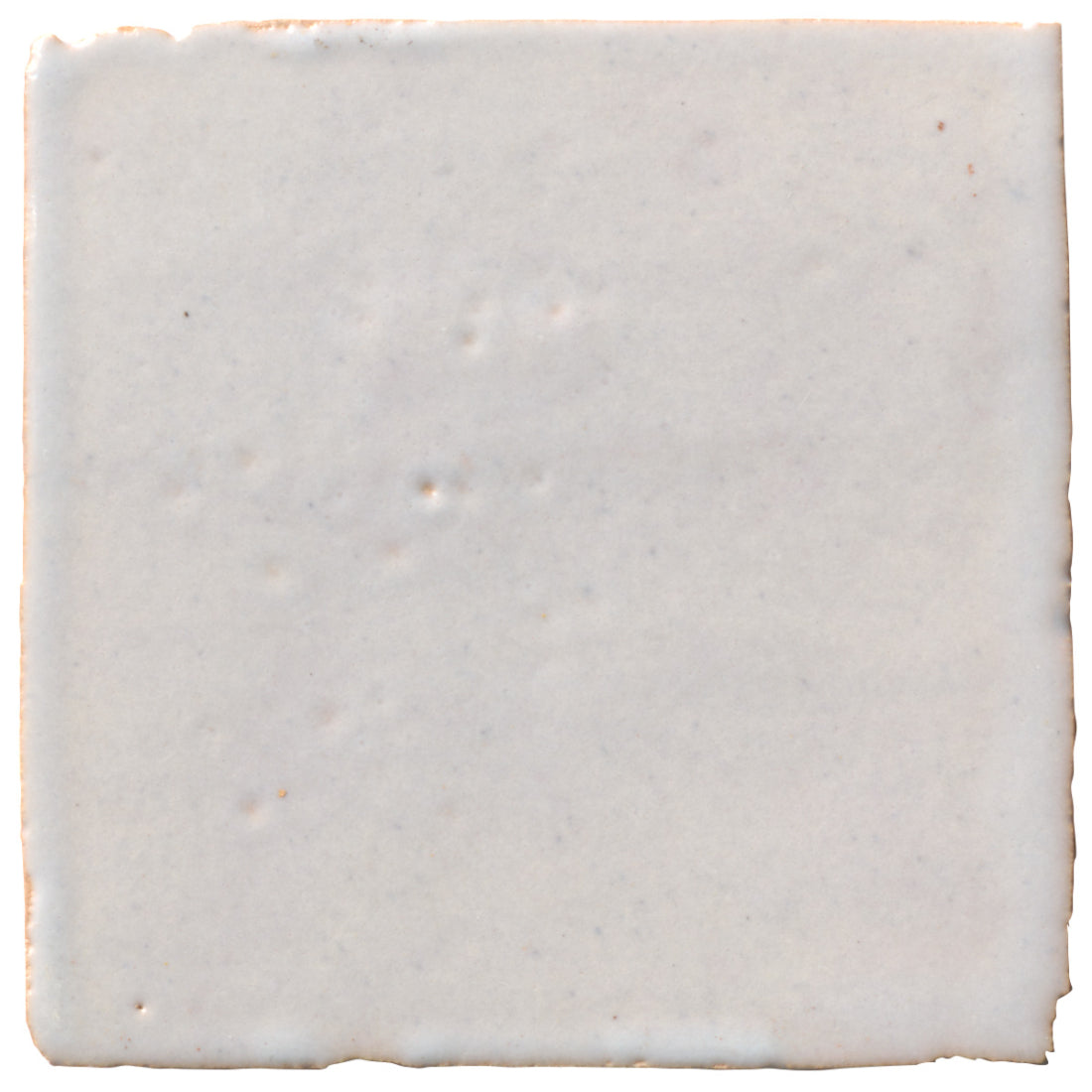 Zellige Alabaster Gloss Ceramic Wall and Floor Tile - 4 x 4 in.