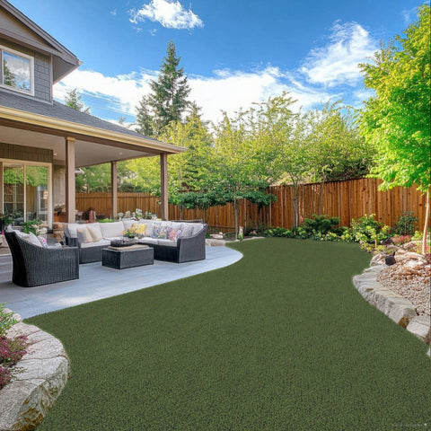 EMERALD GREEN TURF FULL ROLL 45MM 84OZ