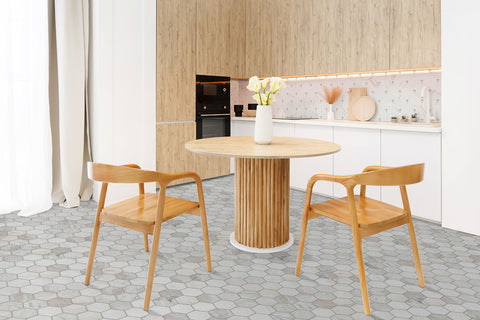 ARABESCATO VENATO WHITE 5" HEXAGON