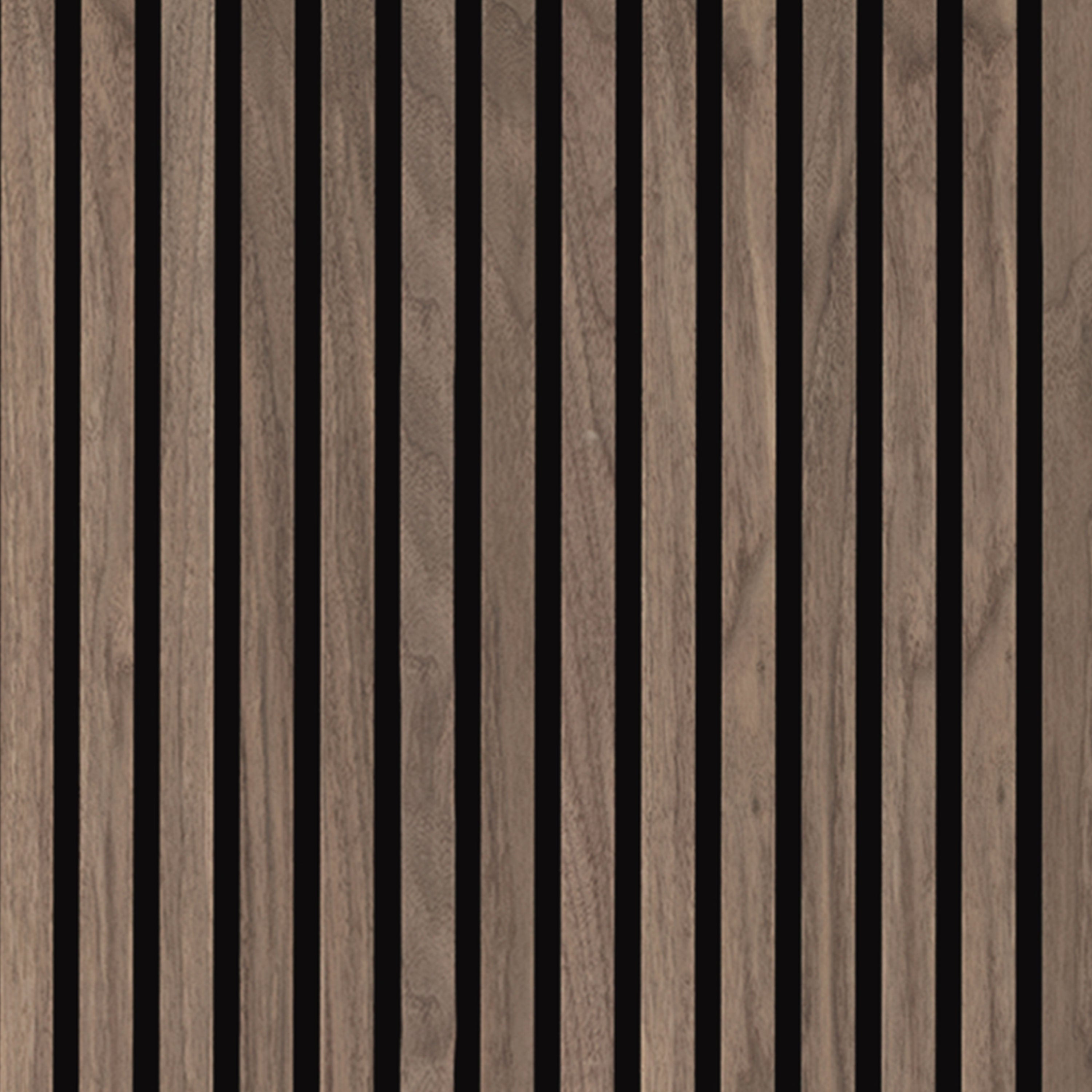 ACOUSTIC WOOD SLAT PANEL TAWNY 9.5X120 