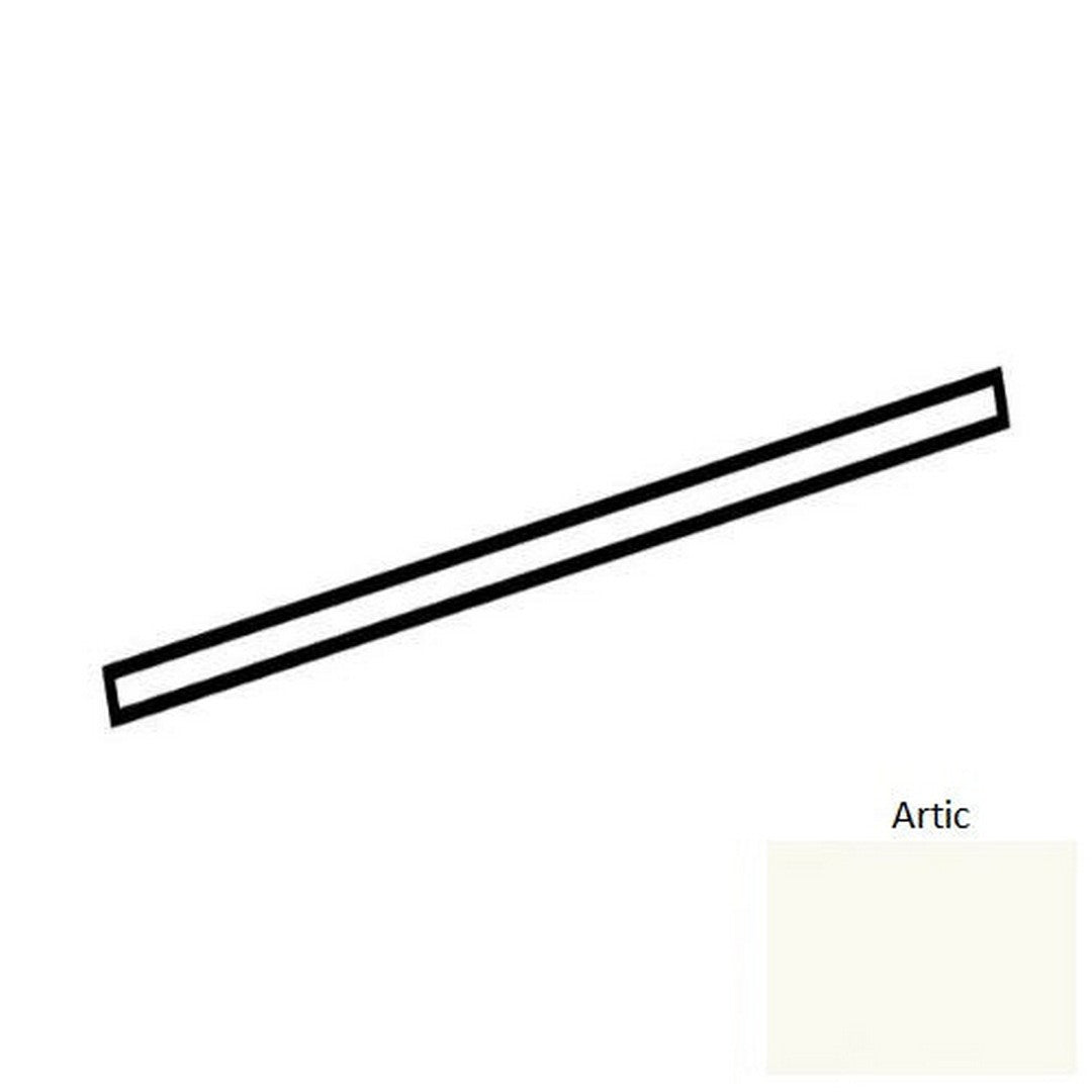 Marazzi Artistic Reflections 1/4X10 S1/210J, Jolly, Glossy - Arctic