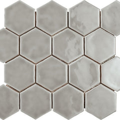 Marazzi Artistic Reflections 3X3 Hexagon, Glossy