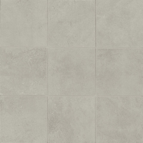Wave 4" x 4" Honed Porcelain Mosaic Tile in Ash