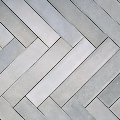 Celine 2.5" x 12" Matte Porcelain Floor & Wall Tile in Blue