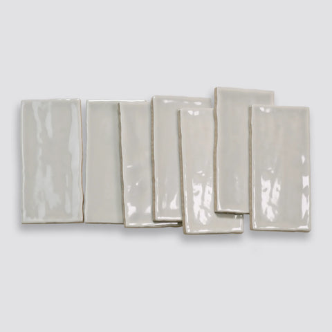 Marin 2.5" x 5" Ceramic Wall Tile in Pebble Gray
