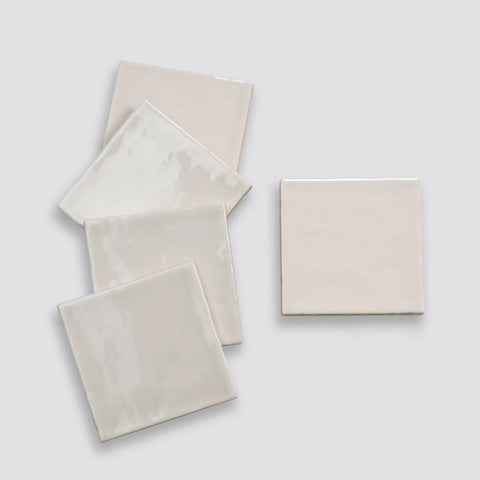 Marin 4" x 4" Ceramic Wall Tile in Sand Dollar