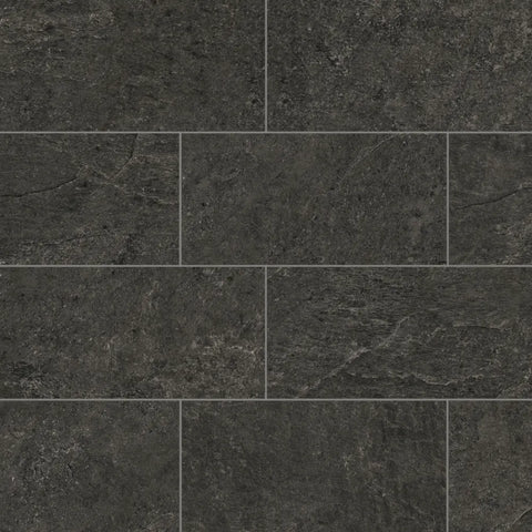 Farmhouse Living 12" x 24" Rectified Matte Porcelain Field Tile in Slate