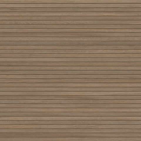 Strata 24" x 48" Ribbed Matte 3D Deco Porcelain in Siena