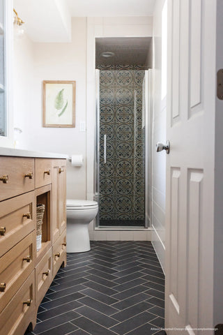 Casablanca 5" x 5" Matte Ceramic Tile in Ziane