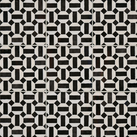 Cloé 5" x 5" Glossy Ceramic Tile in Loire