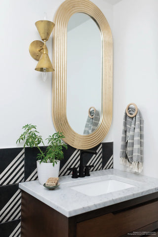 Vivace 9" x 9" Decorative Tile in Roads Caviar