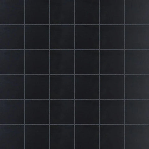 BLACK 2X2 MOSAIC MATTE