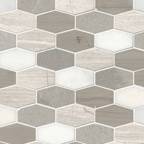 BELLAGIO BLEND ELONGATED HEXAGON 10MM