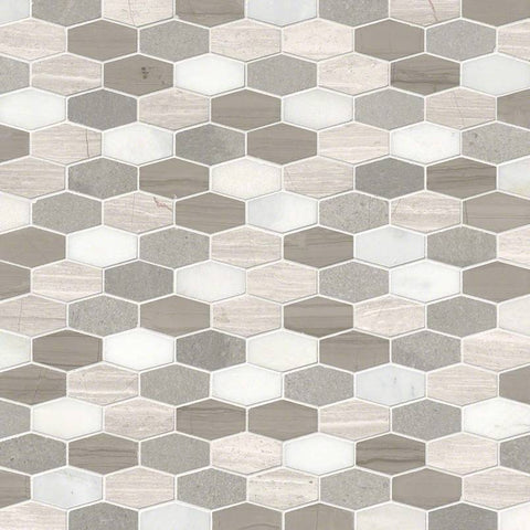 BELLAGIO BLEND ELONGATED HEXAGON 10MM