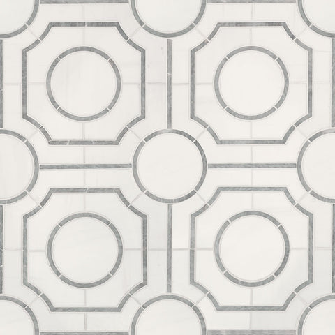 BIANCO DOLOMITE REGENCY POLISHED 10 x 10