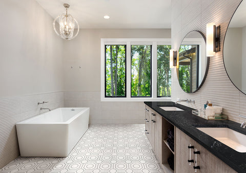 BIANCO DOLOMITE REGENCY POLISHED 10 x 10
