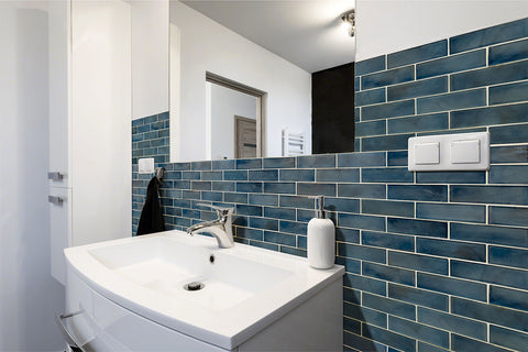 BLUE SHIMMER SUBWAY 2x6