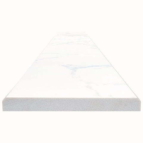 CARRARA WHITE 4X36X0.62 DBL B POL-ENG