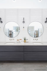 Bedrosians Magnifica The Thirties 30" x 30" - 8mm Honed Porcelain Tile in Cementi | Item Code DOLMAGCEM3030-8H