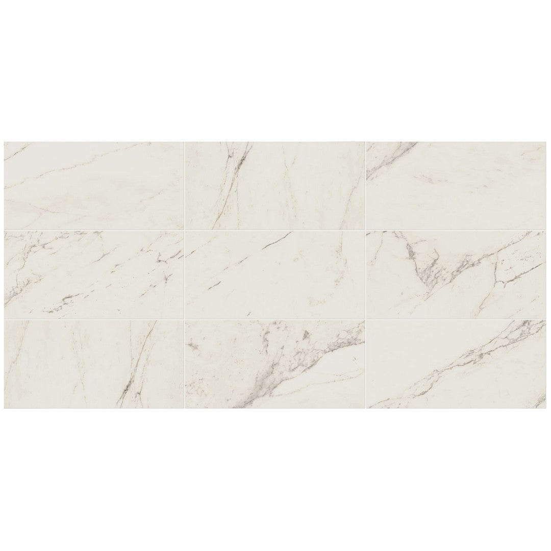 Marazzi Classentino Marble 12X24 Rectangle, Matte - Palazzo White