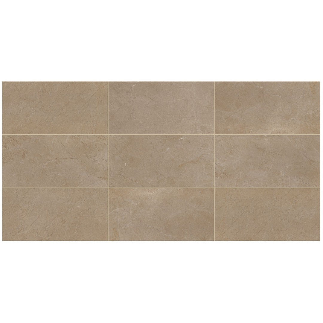 Marazzi Classentino Marble 8X24 Rectangle, Bold, Matte - Corinth Beige