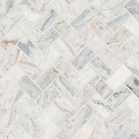 CAPRI BLUE 1X2 HERRINGBONE HONED