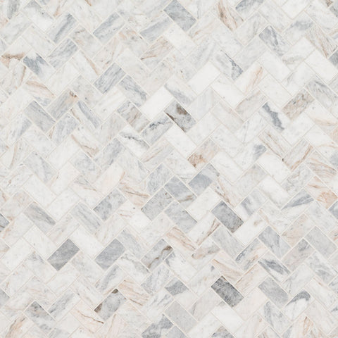 CAPRI BLUE 1X2 HERRINGBONE HONED