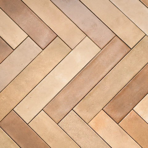 Celine 2.5" x 12" Matte Porcelain Floor & Wall Tile in Cotto