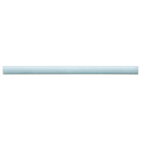 Cloé 0.5" x 8" Ceramic Jolly Miter Edge in Baby Blue