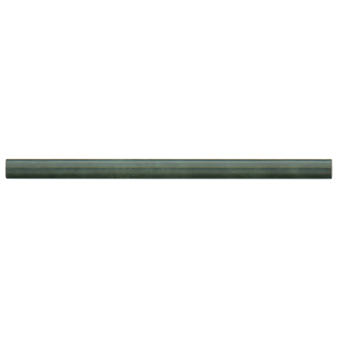 Cloé 0.5" x 8" Ceramic Jolly Miter Edge in Green