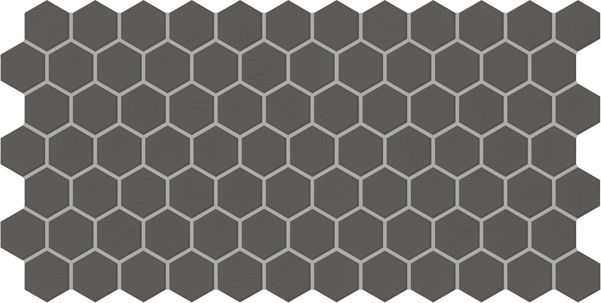 Daltile Keystones Black/Ebony, Hexagon, 2, Textured | Daltile SKU D3112HEXTXMS1P