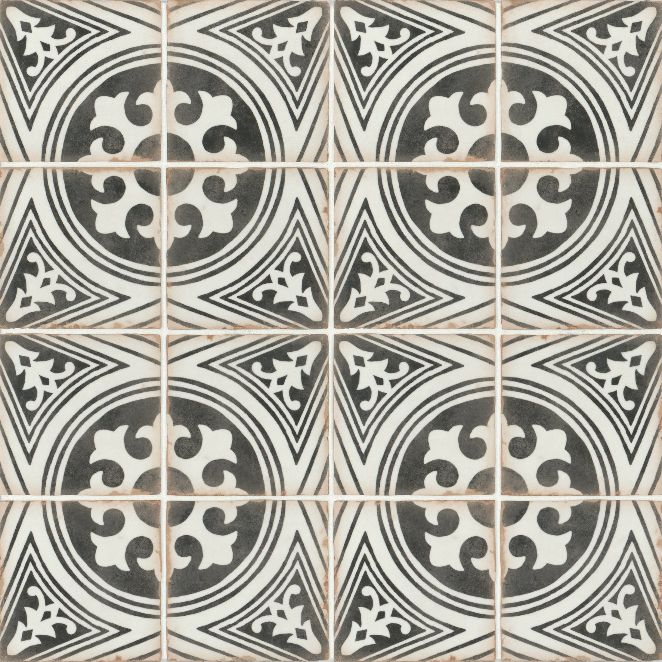 Bedrosians Casablanca 5" x 5" Matte Ceramic Tile in Fida | Item Code DECCASFID55M