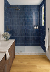Bedrosians Makoto 2" Round Matte Porcelain Mosaic Tile in Shoji White | Item Code DECMAKSHW2RMOM