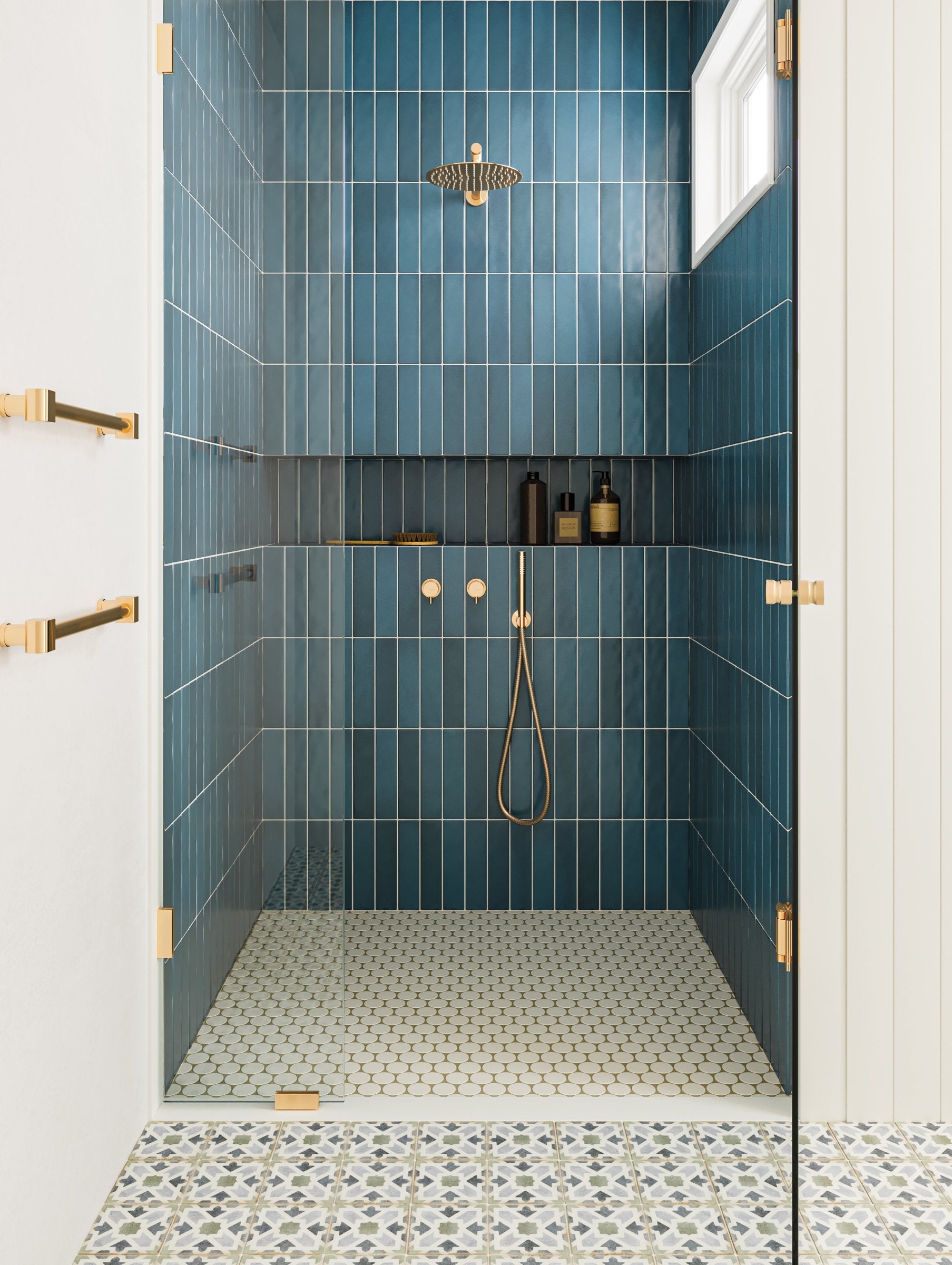Bedrosians Makoto 2" Round Matte Porcelain Mosaic Tile in Shoji White | Item Code DECMAKSHW2RMOM