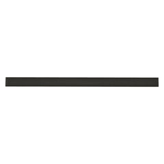 Bedrosians Makoto .5" x 8" Matte Ceramic Jolly Miter Edge Trim in Kuroi Black | Item Code DECMAKKUBJOLM