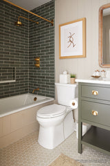 Bedrosians Makoto 2" Round Matte Porcelain Mosaic Tile in Shoji White | Item Code DECMAKSHW2RMOM