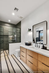 Bedrosians Makoto 2" Round Matte Porcelain Mosaic Tile in Shoji White | Item Code DECMAKSHW2RMOM