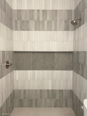 Bedrosians Makoto Shoji White Matte Ceramic Wall Tile (2.5x10) - Japanese-Inspired Subway Tile | Item Code DECMAKSHW2510M