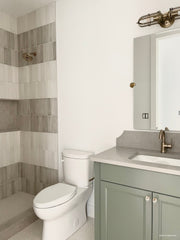 Bedrosians Makoto Shoji White Matte Ceramic Wall Tile (2.5x10) - Japanese-Inspired Subway Tile | Item Code DECMAKSHW2510M