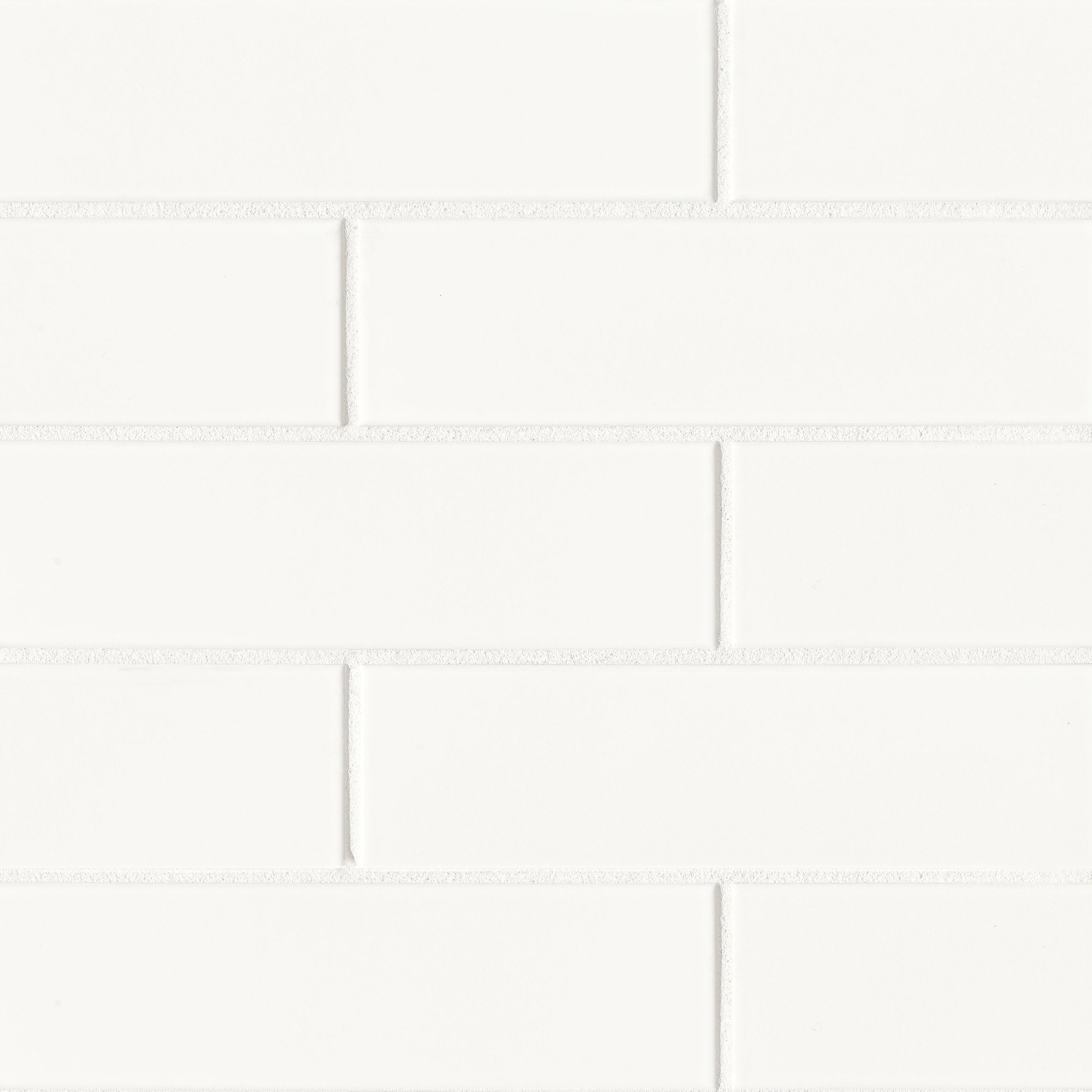 Bedrosians Zenia 2.5" x 9" Porcelain Floor & Wall Tile in Milky Way | Item Code DECZENMIW259G