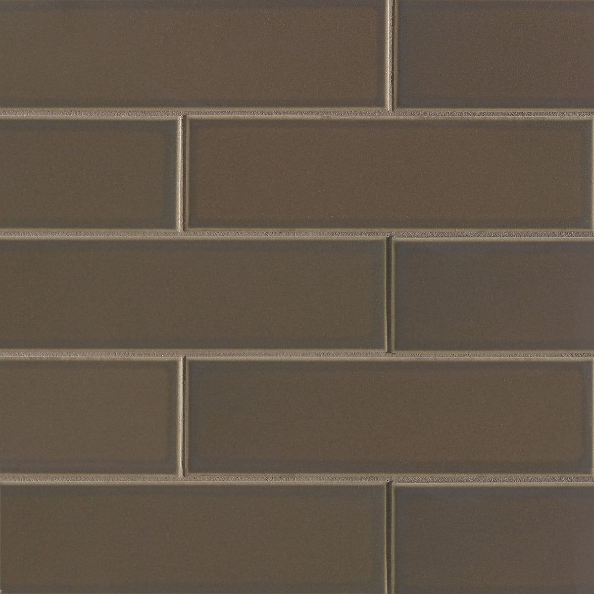 Bedrosians Zenia 2.5" x 9" Matte Porcelain Floor & Wall Tile in Umbra | Item Code DECZENUMB259M