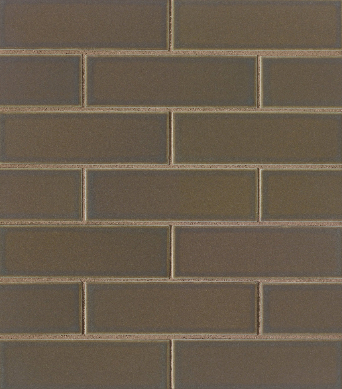 Bedrosians Zenia 2" x 6" Matte Porcelain Floor & Wall Mosaic in Umbra | Item Code DECZENUMB26MMO