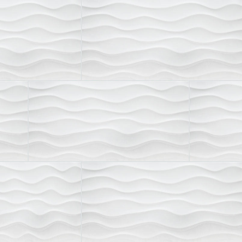 DYMO WAVY WHITE-12X24