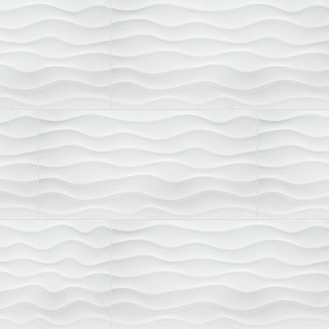 DYMO WAVY WHITE-12X24