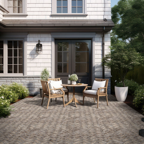 DOVERTON CLAY BRICK HERRINGBONE