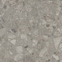 Bedrosians Frammenta Floor & Wall Palladiana Mosaic in Dark Grey | Item Code FIOFRADARPALMO