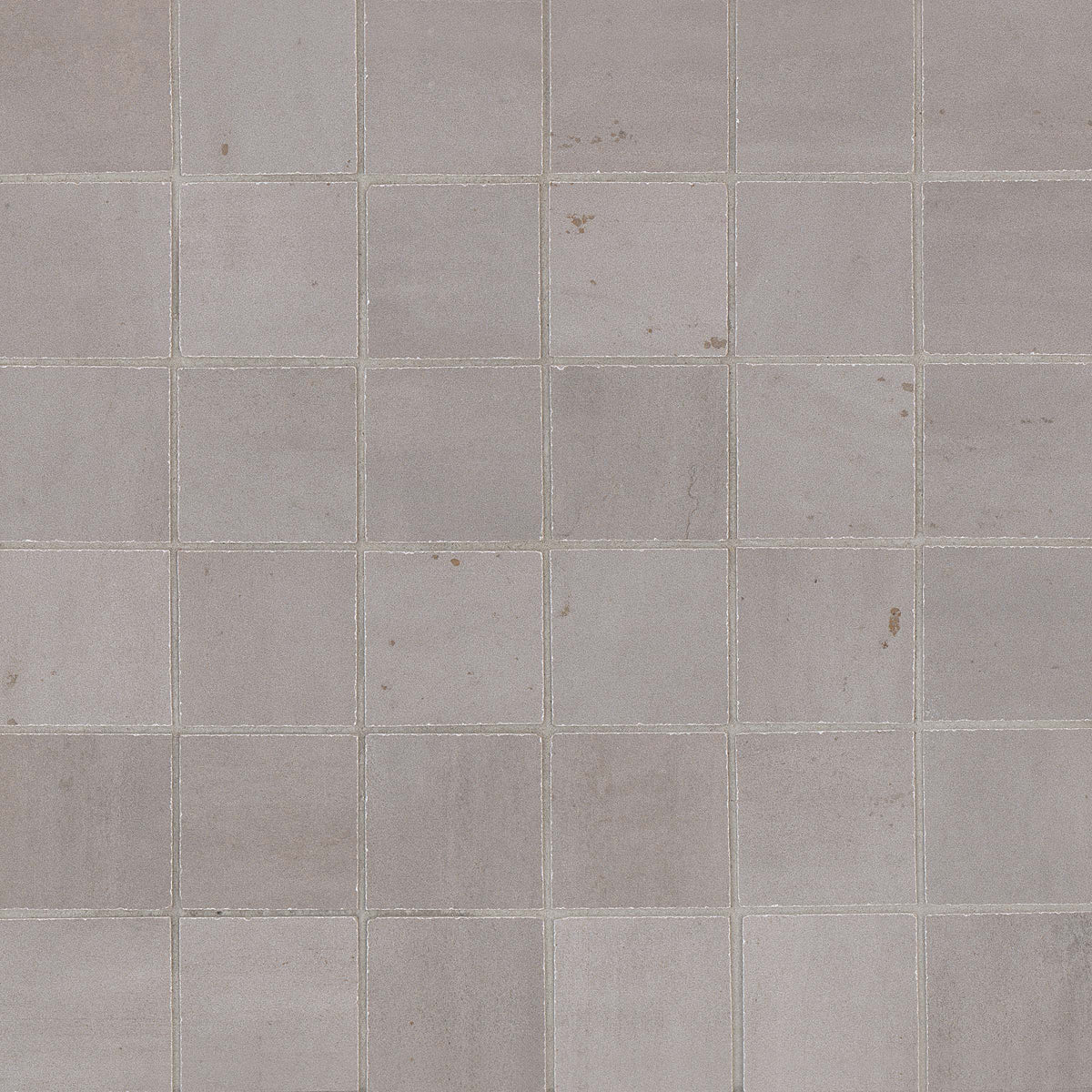 Bedrosians Rebel 2" x 2" Floor & Wall Mosaic in Silver | Item Code FLAREBSIL22MO